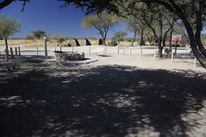 okaukuejo camping etosha  namibia