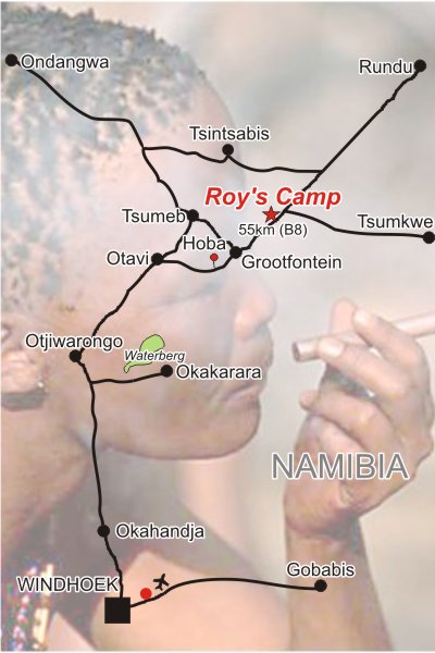 Roys  Restcamp Map