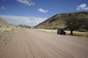 Graded road South Namibia