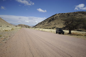 Graded road South Namibia