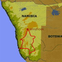 Southern Namibian tour
