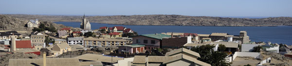 Seaside town of Luderitz Namibia