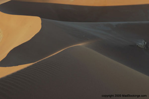 namibia desert flight