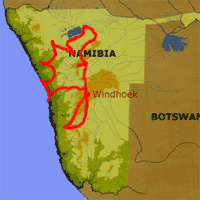 North, South and West Namibian Safari